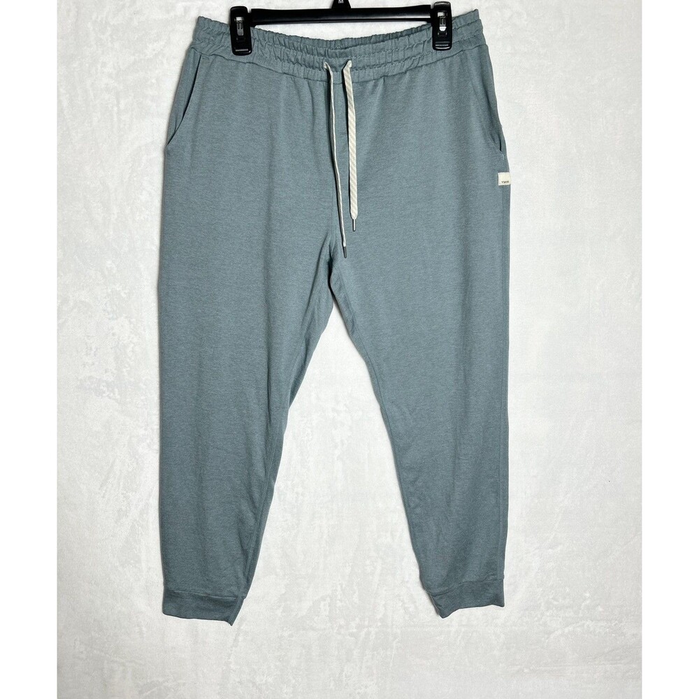 Vuori Women's Performance Joggers Heather Light Blue Large VW303